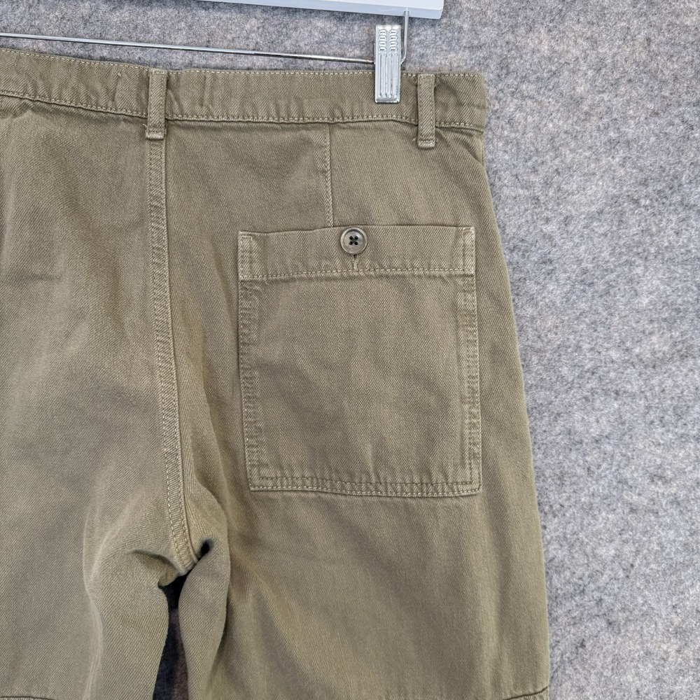 Reformation Jeans Cargo Pants Womens‎ 29 Olive Military Green Straight Organic - Picture 12 of 14
